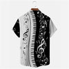 Music Note Piano Key Shirt