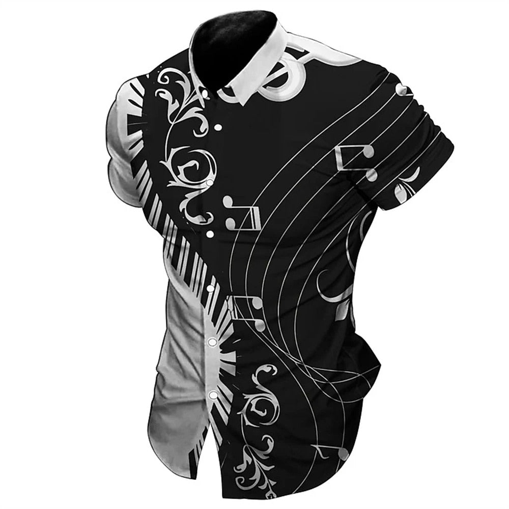 Piano Music Note Shirt