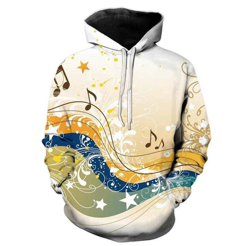 Colorful Music Hoodie