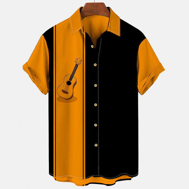 Guitar Short Sleeve Shirt
