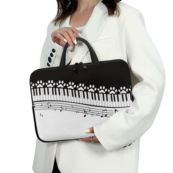 Music Note Piano Laptop Case - Artistic Pod