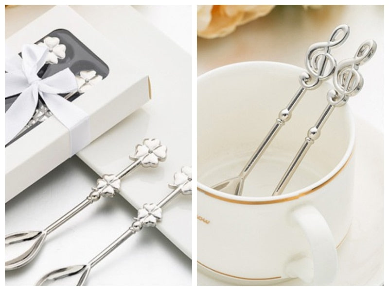 Silver Music Notes Spoons Set