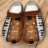 Piano Keys Violin Clogs