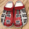 Red Guitar Classic Clogs