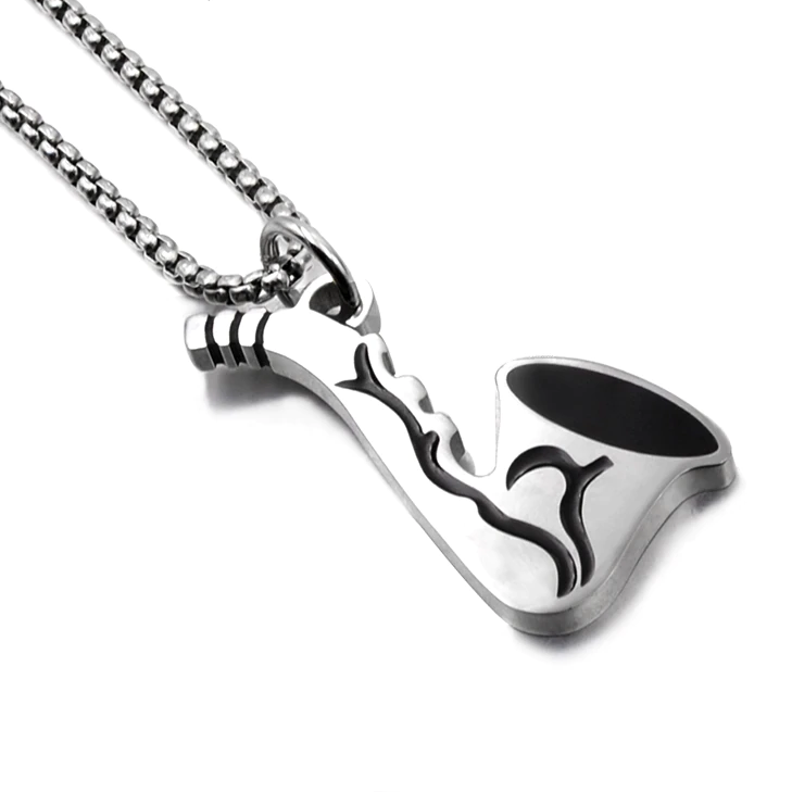 Music Saxophone Necklace