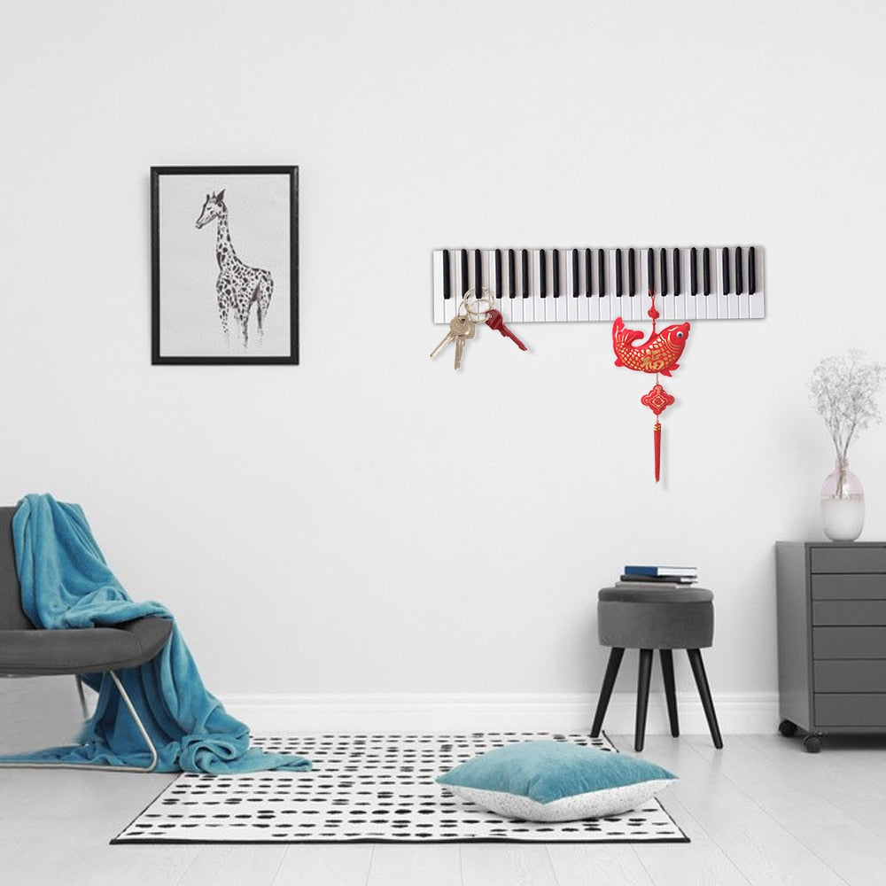 Piano Keys 21 Hook Hanger