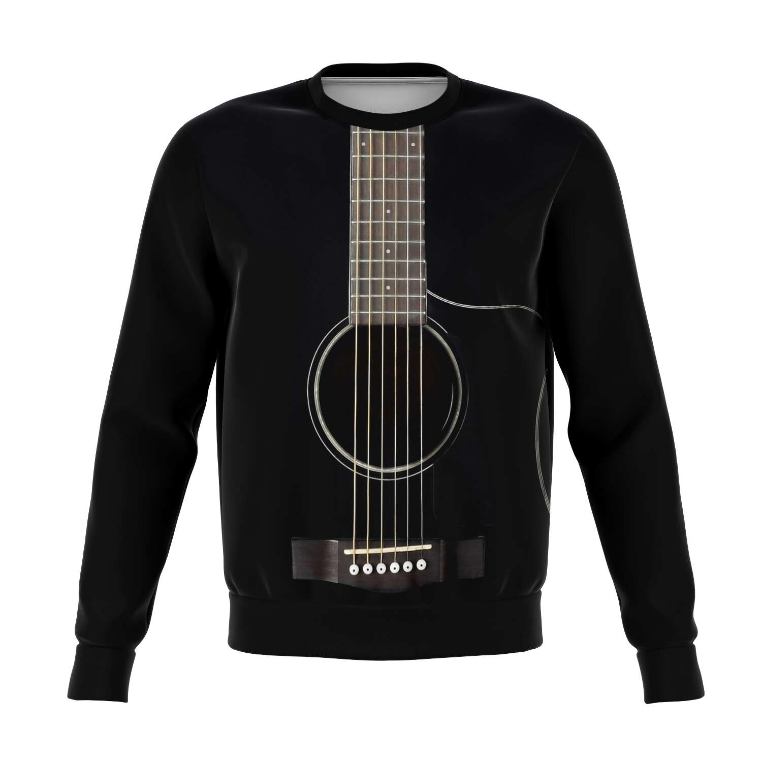 Black Guitar Sweatshirt