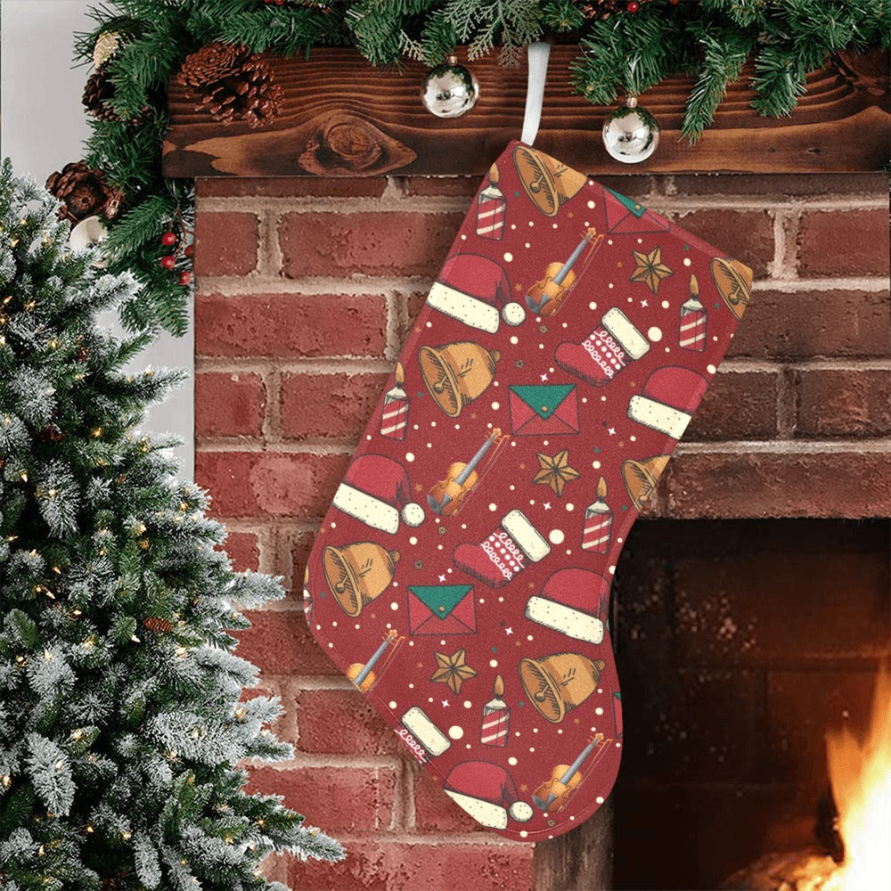 Violin Christmas Stocking