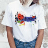 3D Color Music Printed T-shirt - Music Notes / XS - { shop_name }} - Review