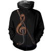 3D Musical Violin Hoodie/Sweatshirt - Zip Hoodie / XS - { shop_name }} - Review