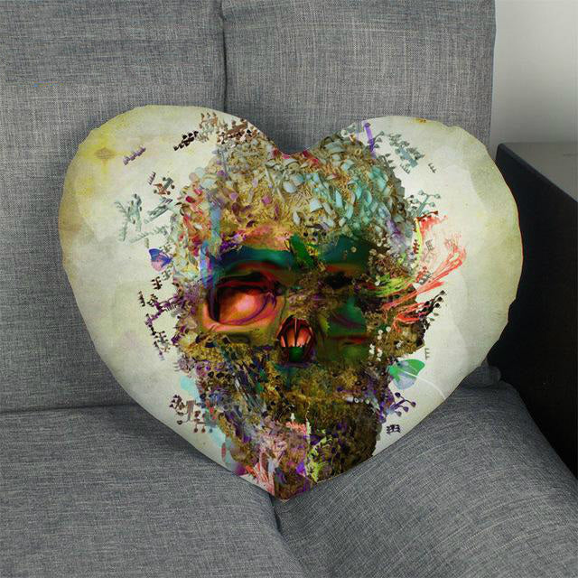 Music Art Heart-Shape Pillowcases