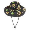 Guitar & Picks Wide Brim Bucket Hat