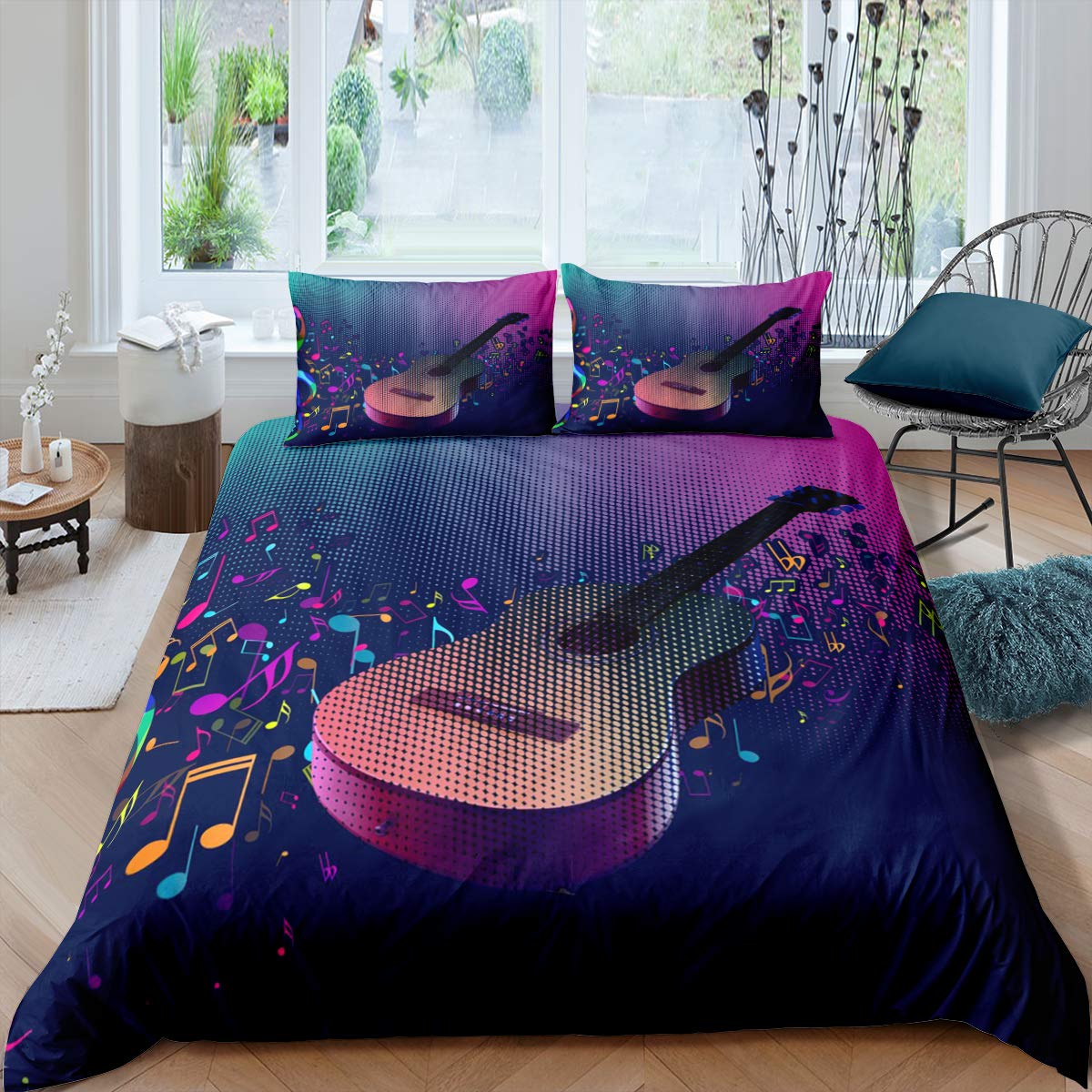 Guitar Instrument Bedding Set
