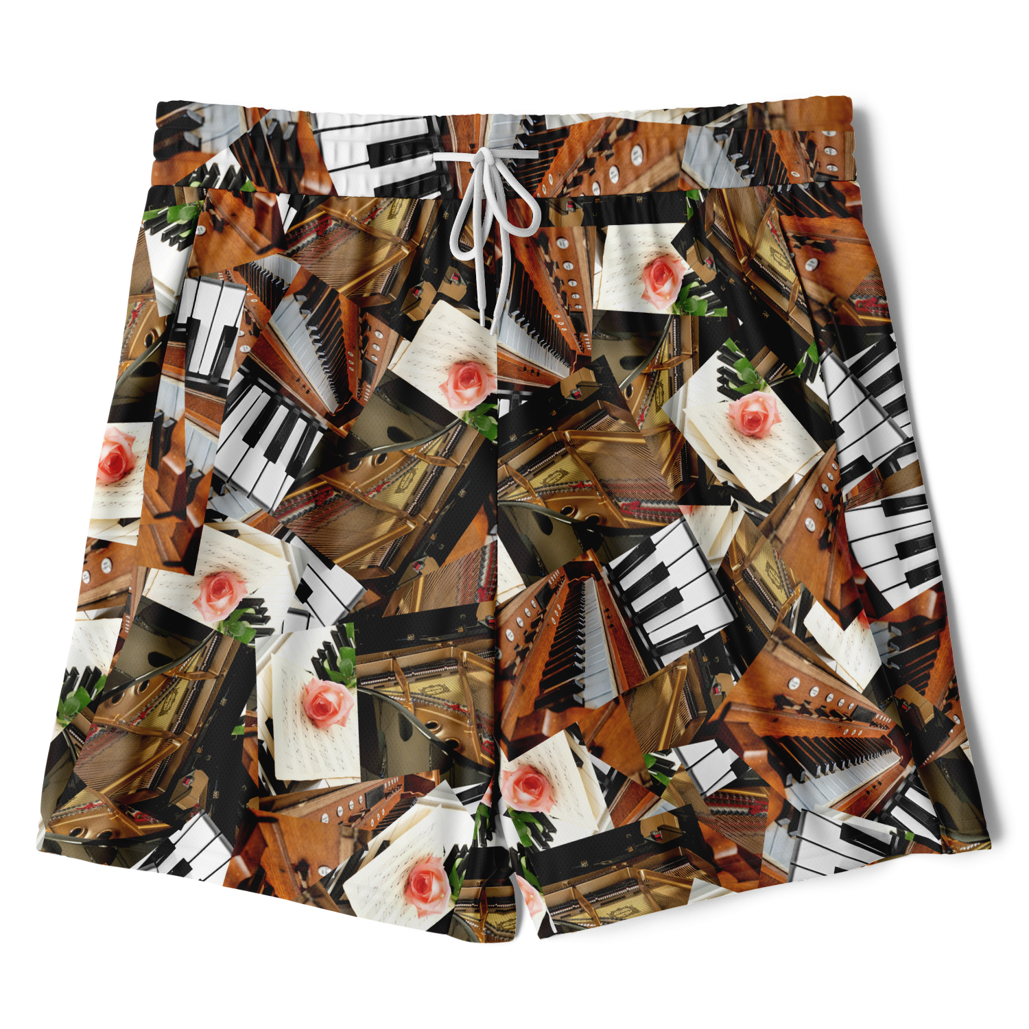 Piano Music Sheet 2-In-1 Shorts