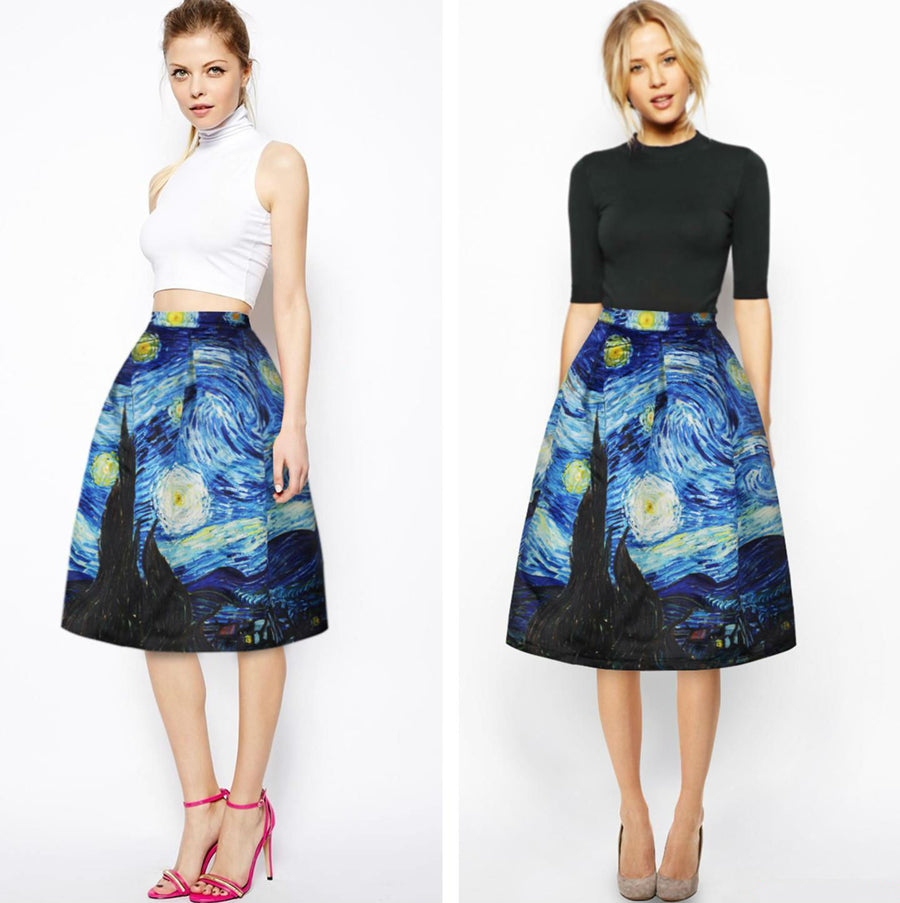 Van Gogh Starry Sky Dress