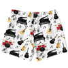 Music Instruments White Shorts