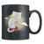 Cat Piano Black Mug