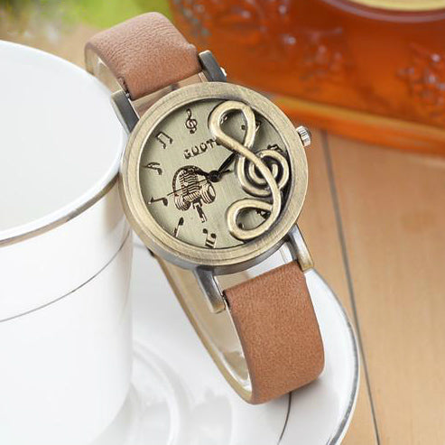 Musical Note Wristwatches