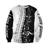 I Love Piano Sweatshirt/Hoodie