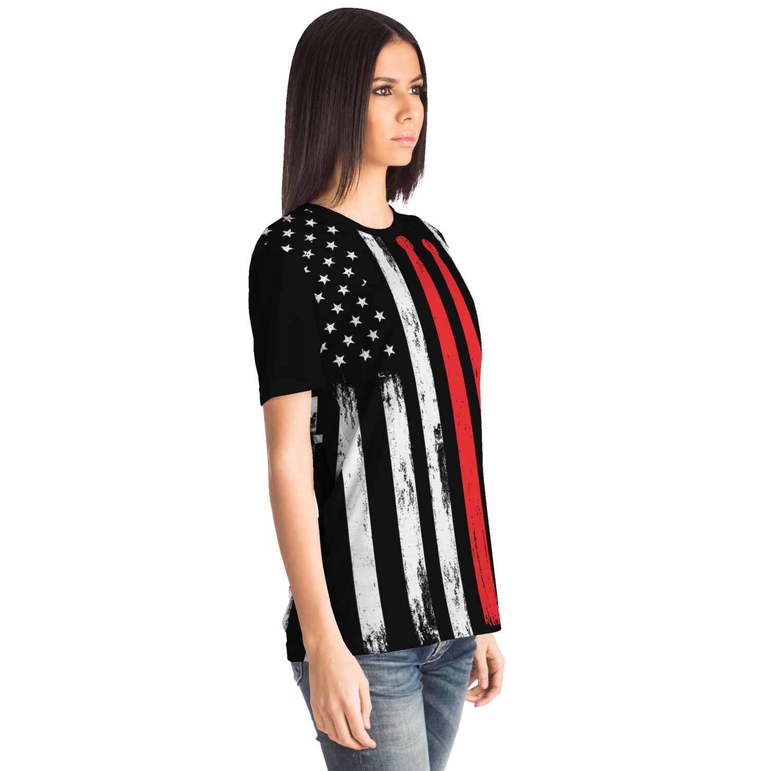 Drum Stick American Flag T-Shirt