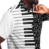 Piano Music Notes Short Sleeve