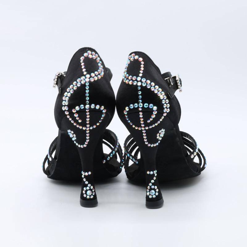 Music Treble Clef Bling Bling Heels