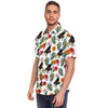 Piano Floral Short Sleeve