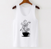 Music Note Graphic Vest