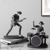 Resin Rock Band Figurine