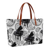 Piano Paisley Tote Bag