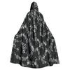 Vinyl Black Hooded Cloak