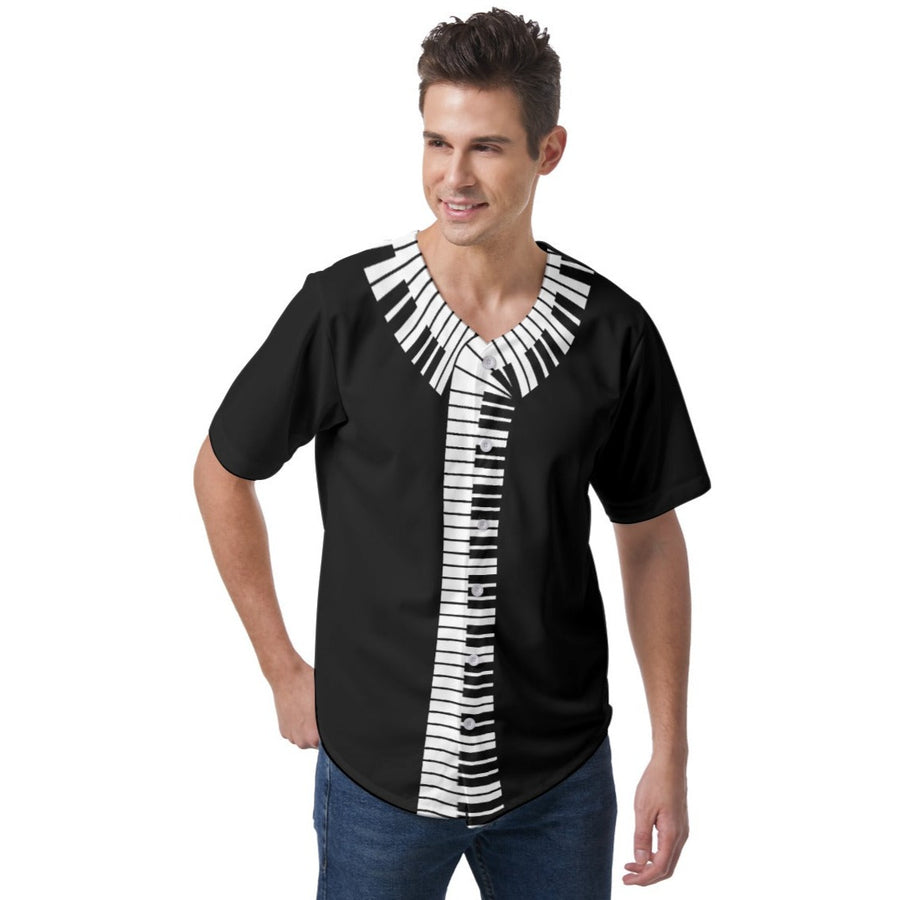 Piano Keys Baseball Jersey