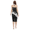 Music Notes Piano Beach Dress