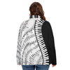 Piano Keys Music Turtleneck Sweater