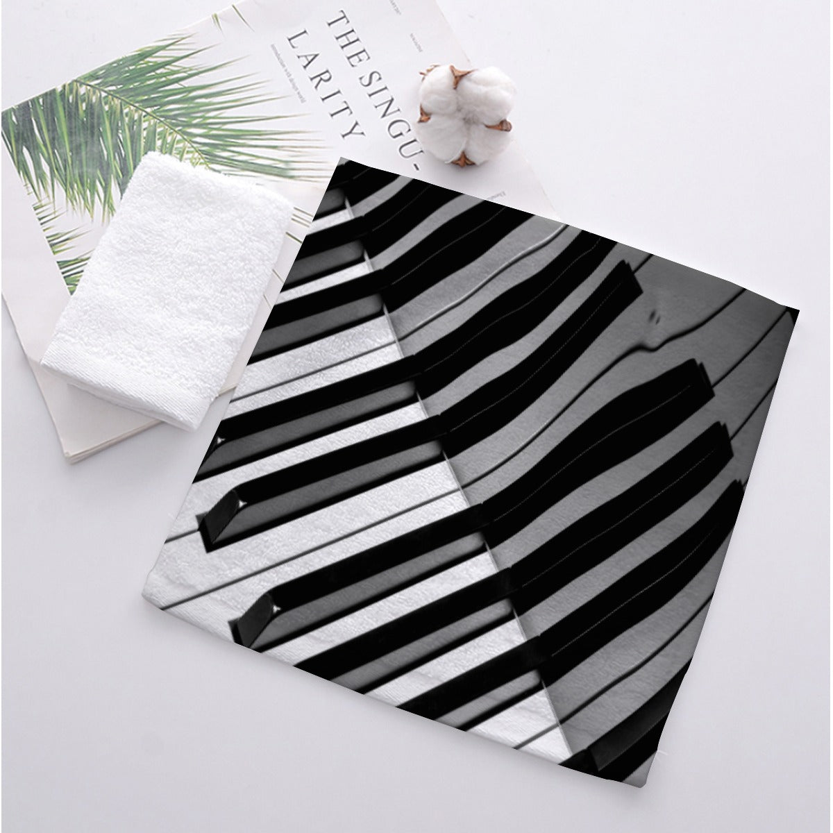 Piano Keys Hand Towel