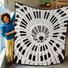 Piano Keys Hole Quilt