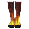 Musical Fire Flame Long Socks