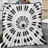 Piano Keys Hole Quilt