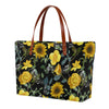 Musical Floral Tote Bag