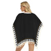 Piano Keys Fringed Shawl