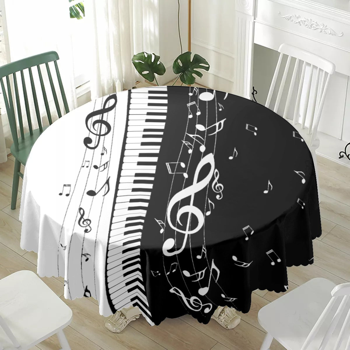 Waterproof tablecloth | Round 160(gsm)