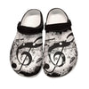 Treble Clef Clogs