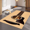 Wood Guitar Vector Floor Mat