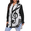 Music Piano Keys Shirt Plus Size