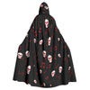 Music Note Skull Hooded Cloak