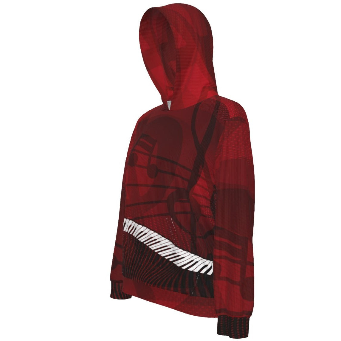 Music Notes Slim Hoodie