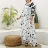 Piano Music Notes Kaftan Robe