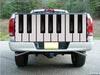 Piano Keys Truck Bed Decal