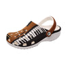 Piano Keys Violin Clogs