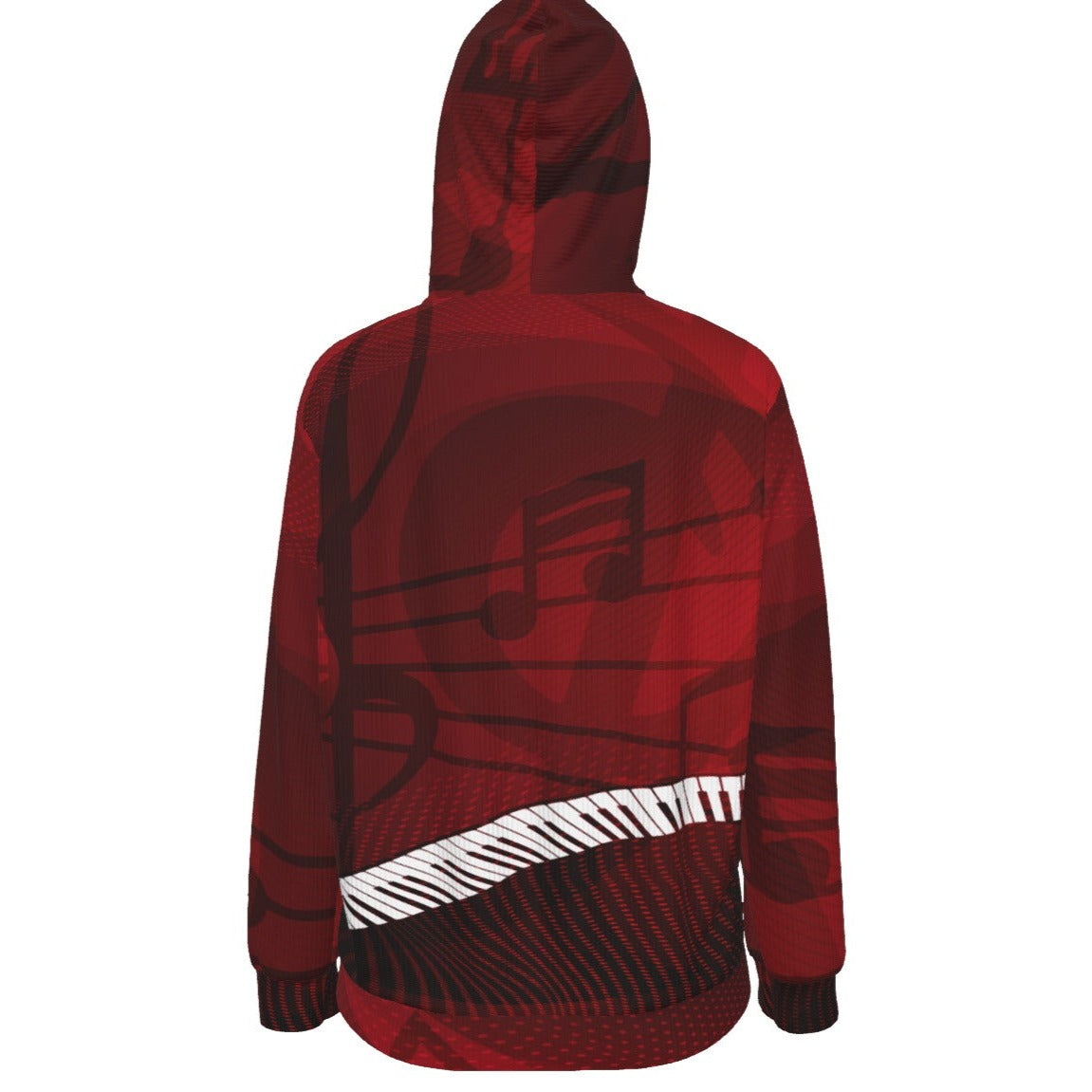 Music Notes Slim Hoodie